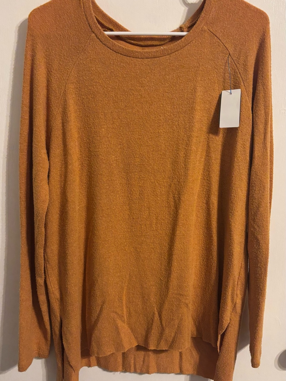 Women’s Crewneck Sweater in Mustard